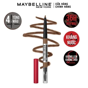 Chì Kẻ Mày Maybelline Lâu Trôi, Dễ Kẻ, Lên Màu Chuẩn Tattoo Brow Up To 36H Pigment Pencil 0.25g