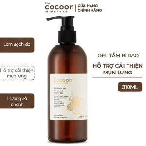 Gel Tắm Cocoon Bí Đao Hỗ Trợ Cải Thiện Mụn Lưng Cocoon Winter Melon Shower Gel 310ml