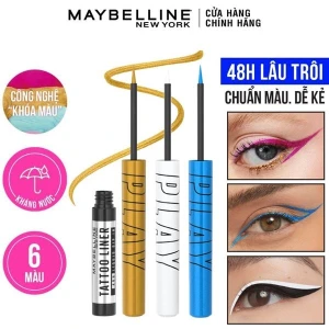 Kẻ Mắt Nước Maybelline 6 Màu Bền Màu Lâu Trôi Tattoo Liner Play 2.1ml
