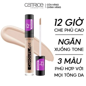 Kem Che Khuyết Điểm Catrice Liquid Camouflage High Coverage Concealer 5ml