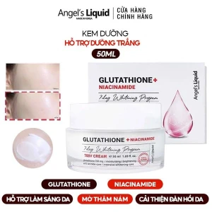 Kem Dưỡng Angel's Liquid Hỗ Trợ Dưỡng Trắng Glutathione Niacinamide 7Day Whitening Program 700 V-Cream 50ml