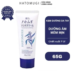 Kem Dưỡng Da Tay Hatomugi Moisturizing & Conditioning The Hand Cream 65g