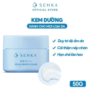 Kem Dưỡng Senka Cấp Ẩm Chuyên Sâu Deep Moist Cream 50g