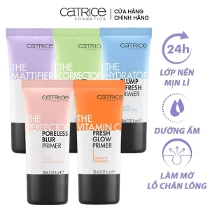 Kem Lót Catrice Kiềm Dầu, Dưỡng Ẩm, Làm Đều Màu Da Primer 30ml