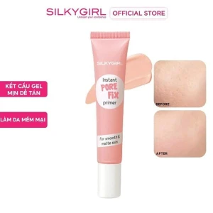Kem Lót Silkygirl Trang Điểm Che Phủ Lỗ Chân Lông Cho Làn Da Mịn Màng Instant Pore Fix Primer 15ml
