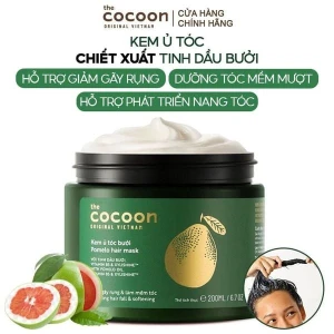 Kem Ủ Tóc Cocoon Bưởi Hỗ Trợ Giảm Gãy Rụng