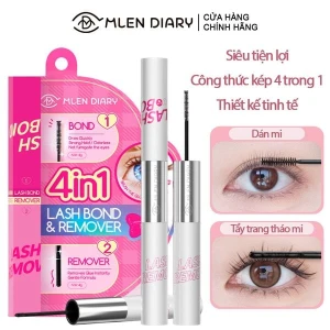 Mascara Keo Dán Mi 2 Đầu 4 Trong 1 Mlen Diary 8g