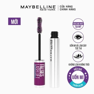 Mascara Maybelline Uốn Mi, Làm Dài Và Dày Mi The Falsies Lash Lift Waterproof - Very Black 8.6ml