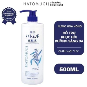 Nước Hoa Hồng Hatomugi Cân Bằng, Dưỡng Ẩm Moisturizing & Conditioning The Lotion 500ml