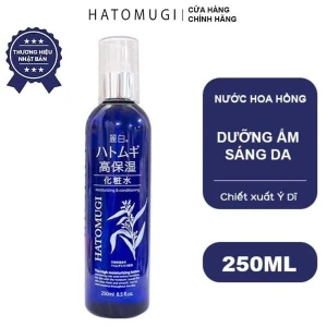 Nước Hoa Hồng Hatomugi Dưỡng Ẩm Sâu Và Hỗ Trợ Làm Sáng Da High Moisturizing Lotion 250ml