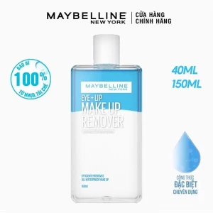 Nước Tẩy Trang Mắt & Môi Maybelline Eye & Lip Makeup Remover