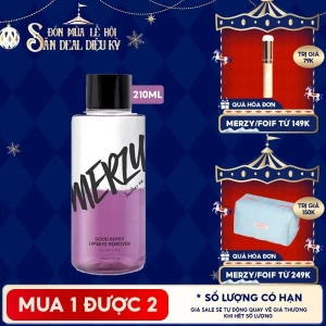 Nước Tẩy Trang Mắt Môi Merzy Good Berry Lip Eye Remover