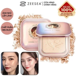 Phấn Bắt Sáng Zeesea Màu Sắc Lấp Lánh Highlight Pressed Powder
