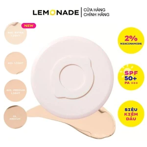 Phấn Nước Lemonade Kiềm Dầu, Che Phủ Tốt Supper Matte Cushion SPF50 /PA 15g