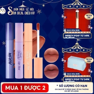 SL1 - SL14 Son Kem Merzy Siêu Lì, Siêu Mịn Môi Soft Touch Lip Tint 3g