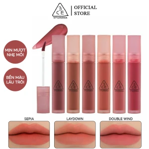 Son Kem Lì 3CE Mịn Mượt Nhẹ Môi Blur Water Tint 4.6g