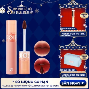 Son Kem Lì Hàn Quốc FOIF Thuần Chay, Mịn Mượt Lâu Trôi Daily Velvet Tint