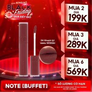 Son Kem Lì Romand Lên Màu Chuẩn, Mịn Môi Blur Fudge Tint 5g