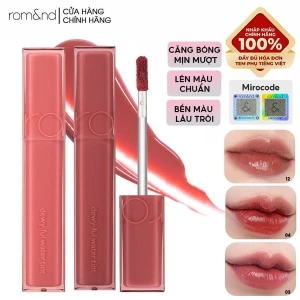 Son Tint Bóng Romand Siêu Lì Cho Đôi Môi Căng Mọng Dewyful Water Tint 5g