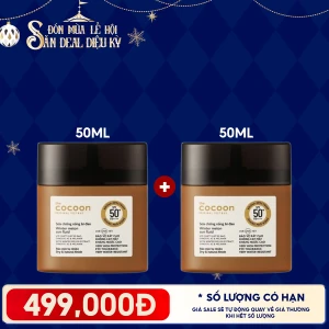 Sữa Chống Nắng Thuần Chay Cocoon Bí Đao Quang Phổ Rộng Winter Melon Sun Fluid Broad-Spectrum SPF 50 PA