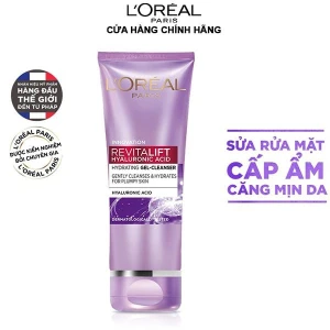 Sữa Rửa Mặt L'oreal Cấp Ẩm Revitalift Hyaluronic Acid Hydrating Gel Cleanser 100ml