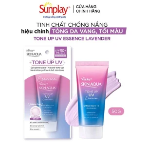 Tinh Chất Chống Nắng Sunplay Hiệu Chỉnh Sắc Da Skin Aqua Tone Up UV Essence - Lavender SPF50 /PA 50g