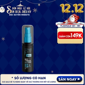 Xịt Khóa Nền Maybelline Cố Định Trang Điểm Kiềm Dầu, Mịn Lì Fit Me Matte Poreless Setting Spray 60ml