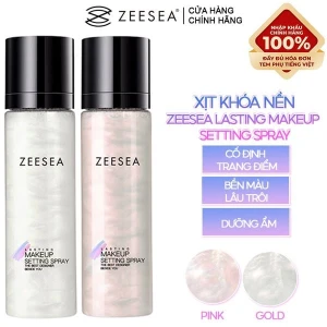 Xịt Khóa Nền Zeesea Tạo Hiệu Ứng Căng Bóng, Lâu Trôi Lasting Makeup Settting Spray 100ml