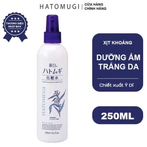 Xịt Khoáng Hatomugi Dưỡng Ẩm Làm Sáng Da Moisturizing & Conditioning The Mist Lotion 250ml