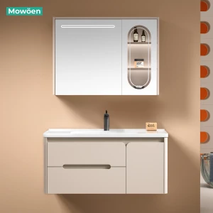 Tủ lavabo nhựa PVC Mowoen MW2711-100PVC treo tường