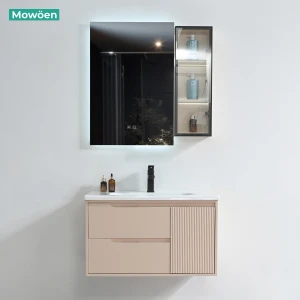 Tủ lavabo nhựa PVC Mowoen MW2822-80PVC chính hãng