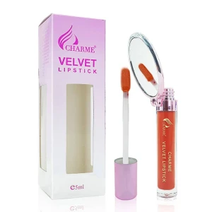 Mỹ phẩm Charme Son Kem Charme Velvet Lipstick - Cam đất #6