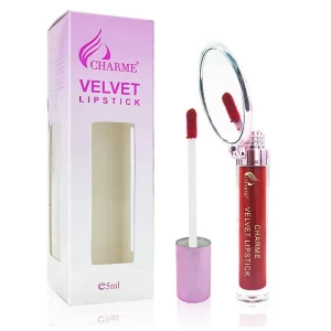 Mỹ phẩm Charme Son Kem Charme Velvet Lipstick - Đỏ rượu #3