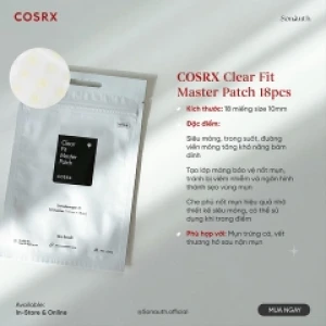 Dán Mụn Cosrx Clear Fit Master Patch