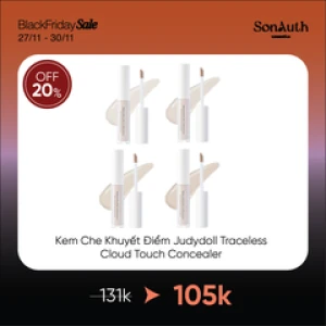 Kem Che Khuyết Điểm Judydoll Traceless Cloud Touch Concealer 3.2g
