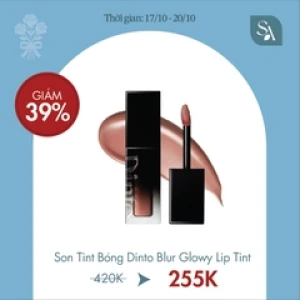 Son Bóng Thuần Chay Dinto Blur-Glowy Lip Tint 3.5g