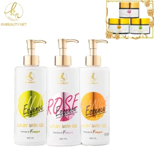 Bộ 3 sản phẩm sữa tắm toàn thân KN Beauty - Tặng 01 Nước hoa & Túi sữa tắm