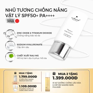 Sakura Physical Daily Defense SPF 50+ PA++++ 60G