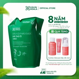 Dầu gội thảo dược Hà thủ ô 2in1 Cỏ Cây Hoa Lá 2000g