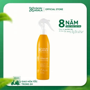 Xịt Lau Bàn Ăn, Tủ Lạnh Thiên Nhiên Gừng Dứa Cỏ Cây Hoa Lá 300g