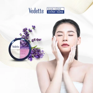 Kem massage mặt và body Lavender Vedette 145ml giúp da mềm mại và ẩm mượt, thư giãn như ở spa.