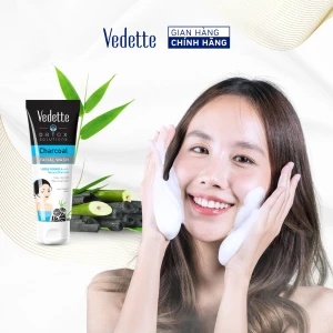 Sữa rửa mặt Vedette Than Hoạt Tính 100ml
