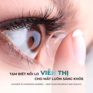 LENS TRONG SUỐT VIỄN THỊ COSMO CAO CẤP CỦA HÀN QUỐC CÓ ĐỘ TỪ 0.5 ĐẾN 6 ĐỘ