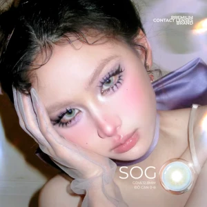 Lens xám xanh Silicone Hydrogel SOG