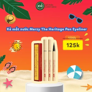 Kẻ mắt nước Merzy The Heritage Pen Eyeliner