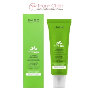 Kem dưỡng Babe Stop Akn Repairing Moisturiser 50ml, phục hồi da