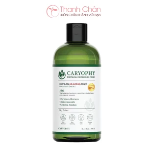 Nước Hoa Hồng Ngăn Ngừa Mụn Caryophy 3in1 Portulaca Toner 300ml