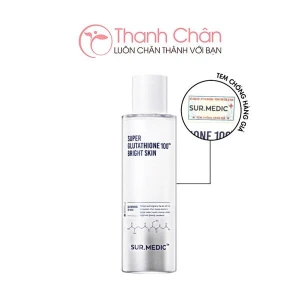 Nước Hoa Hồng Trắng Da SURMEDIC Super Glutathione 100 Bright Skin 145ml
