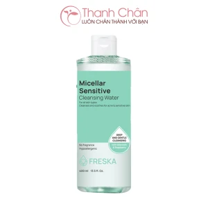 Nước tẩy trang Freska Micellar Sensitive Cleansing Water 400ml