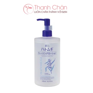 Nước Tẩy Trang Sạch Sâu Hatomugi Ý Dĩ Dưỡng Ẩm, Làm Sáng Da 500ml Cleansing & Pore Clear